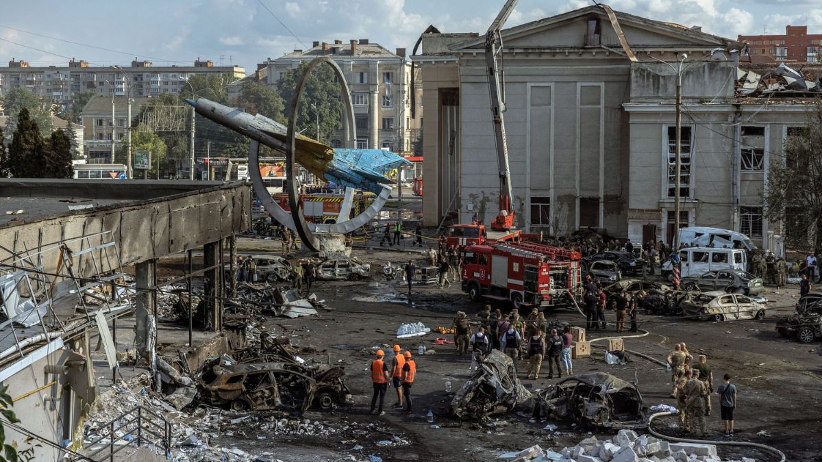 Ukrainian drone strike allegedly kills five in Russian border region escalating cross border tensions