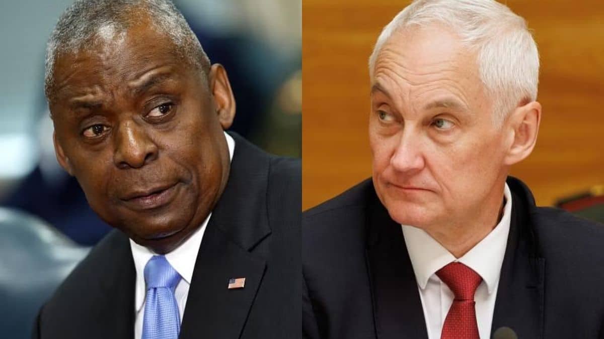 Andrei Belousov and Lloyd Austin