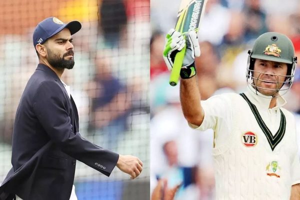 Virat Kohli and Ricky Ponting