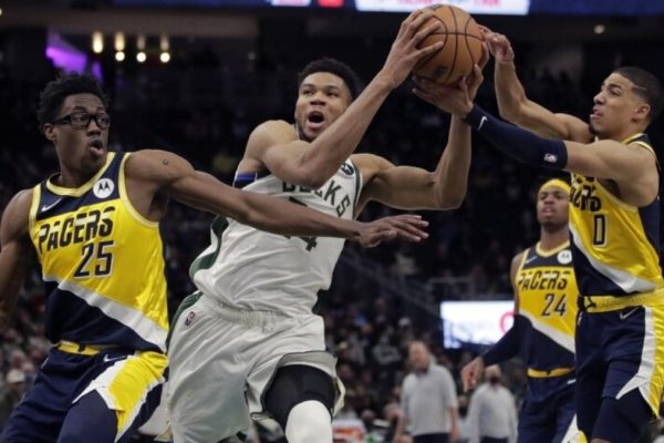 Giannis dominates the Pacers