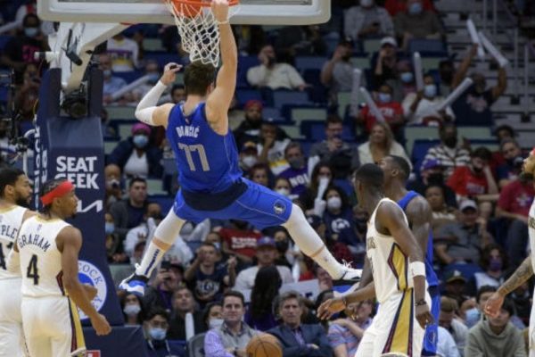Luka leads the Mavericks to victory against the pelicans