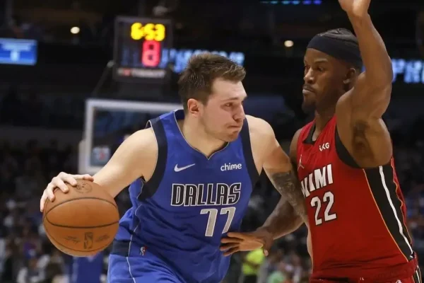 Luka leads the Mavericks to victory against the Heat