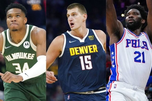 Giannis, Jokic and Embiid
