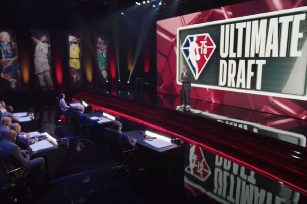 TNT hosts the Ultimate draft in honor of the 75th Anniversary of the NBA