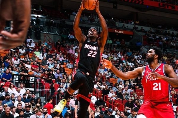 Heat beat 76ers to establish their position at the top of the east