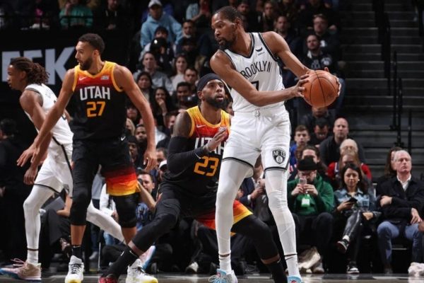 Kevin Durant and the Nets beat the Utah Jazz
