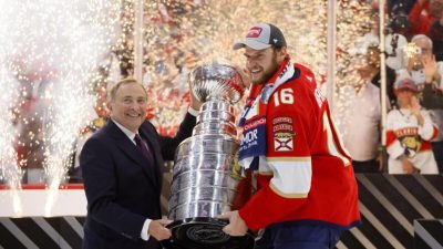 Panthers win franchise’s first Stanley Cup after holding off Oilers’ comeback