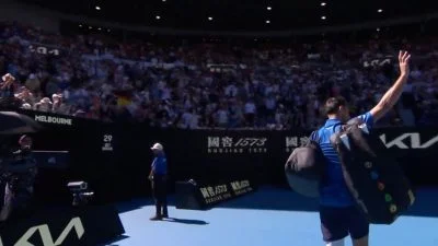 Watch: Novak Djokovic booed as he retires midway through Australian Open semifinal against Alexander Zverev