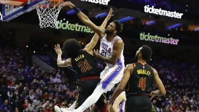 Joel Embiid - 76er Big man dominates the Cavs