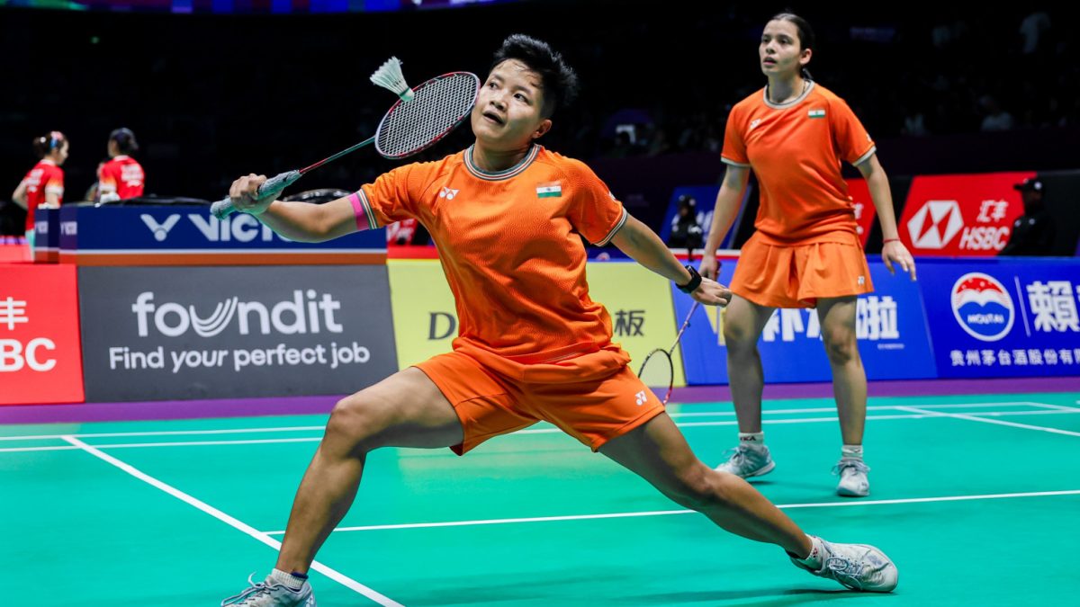 Thomas &amp; Uber Cup 2026: India vs Denmark - Priya Konjengbam/Shruti Mishra lose narrow thriller 17-21, 21-11, 21-23