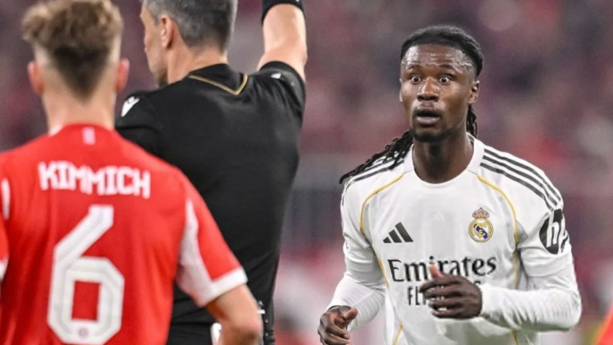 Camavinga cries inconsolably in Real Madrid locker room after red card in Munich: Report