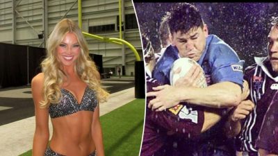 Australian sports legend’s daughter overcomes severe illness to achieve NFL cheerleading dream