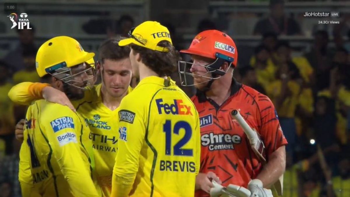 Klaasen Samson argument after stumping CSK vs SRH IPL 2026 Chepauk