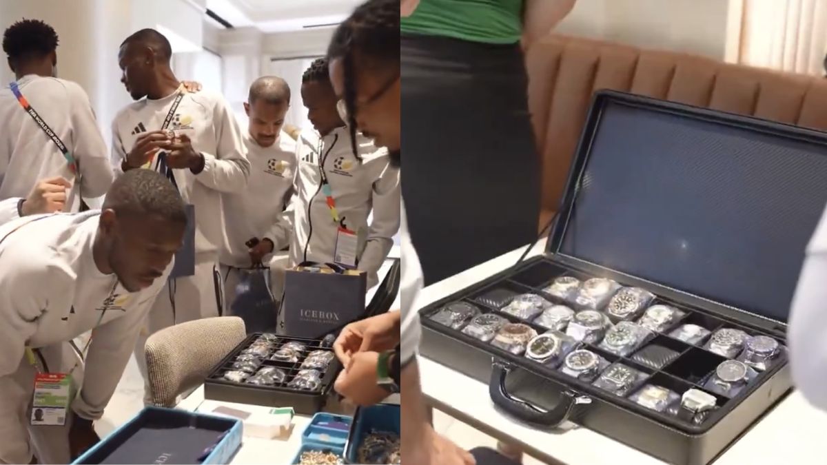 South Africa players rewarded with luxury jewelry and watches worth over $50,000 after World Cup draw vs Czechia