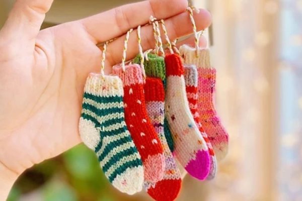 Knitting Christmas pattern