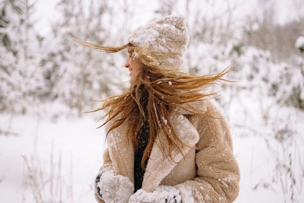 beanie hat hairstyle