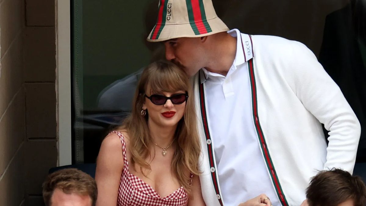 Taylor Swift and Travis Kelce