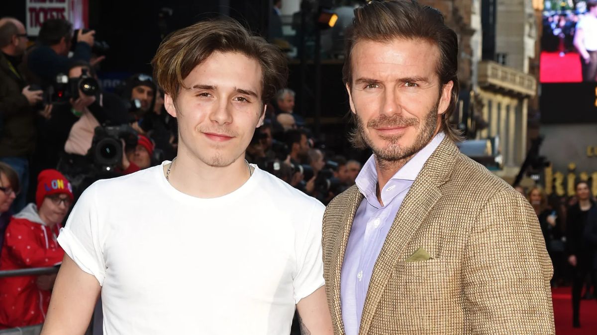 Brooklyn Beckham & David Beckham