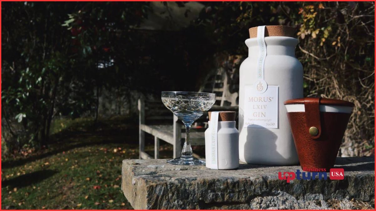 Jam Jar Gin Morus LXIV Liquor alcohol