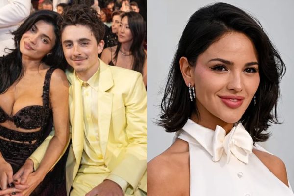 Kylie Jenner, Timothée Chalamet and Eiza Gonzalez