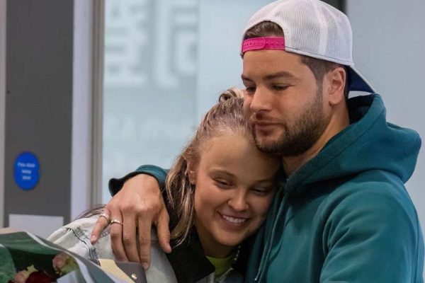 Jojo Siwa and Chris Hughes