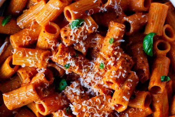 Vodka in Vodka Pasta