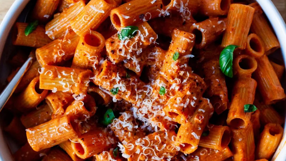 Vodka in Vodka Pasta