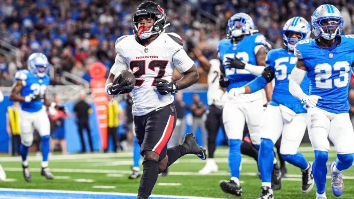 Rookie running back Jo’quavious “Woody” marks making waves for the Texans