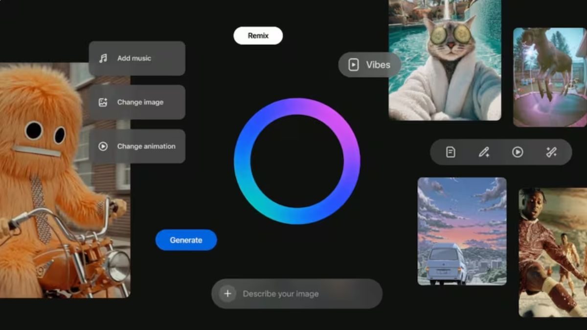 Meta launches Vibes, an AI-powered short video feed inside its Meta AI app