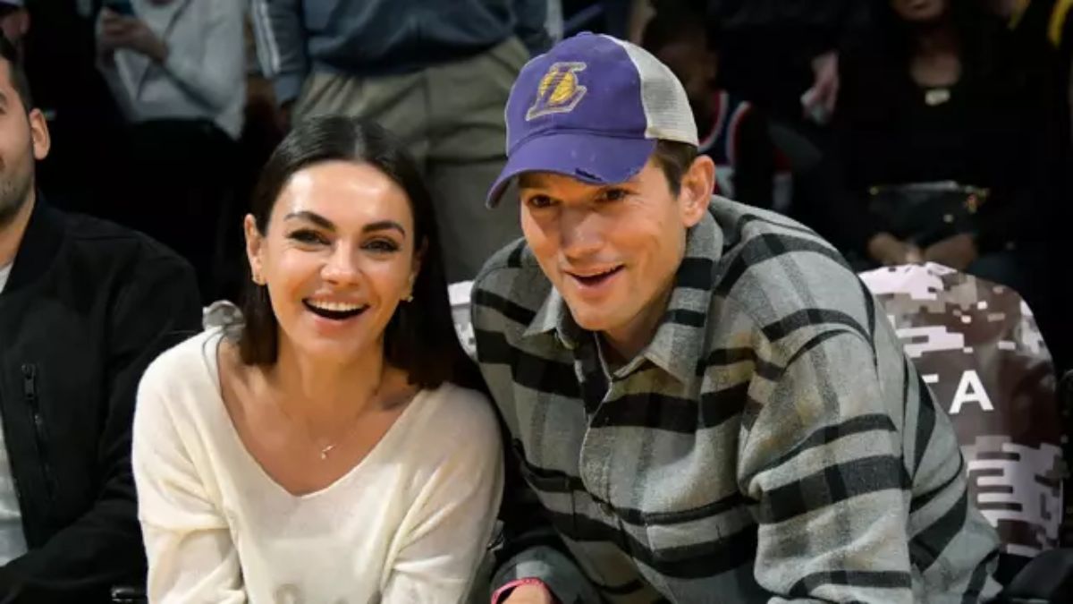 Ashton Kutcher and Mila Kunis