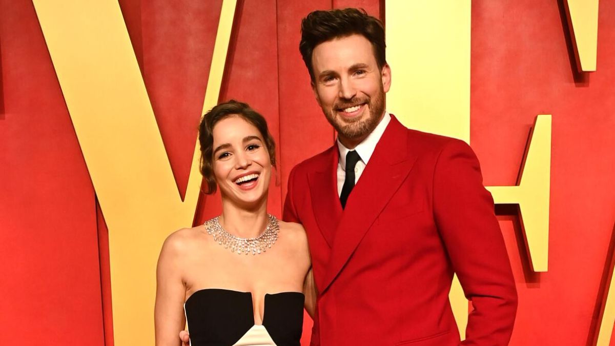 Chris Evans and Alba Baptista