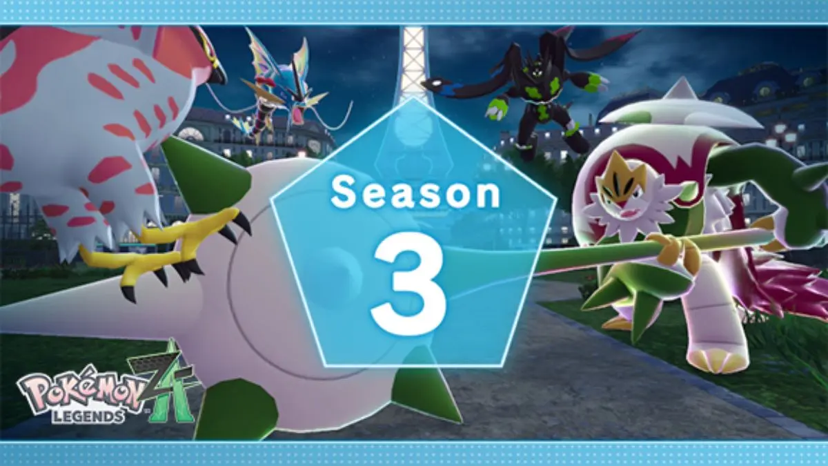Pokemon Legends ZA Ranked Season 3: Start Dates, Eligible Pokemon, and Rewards