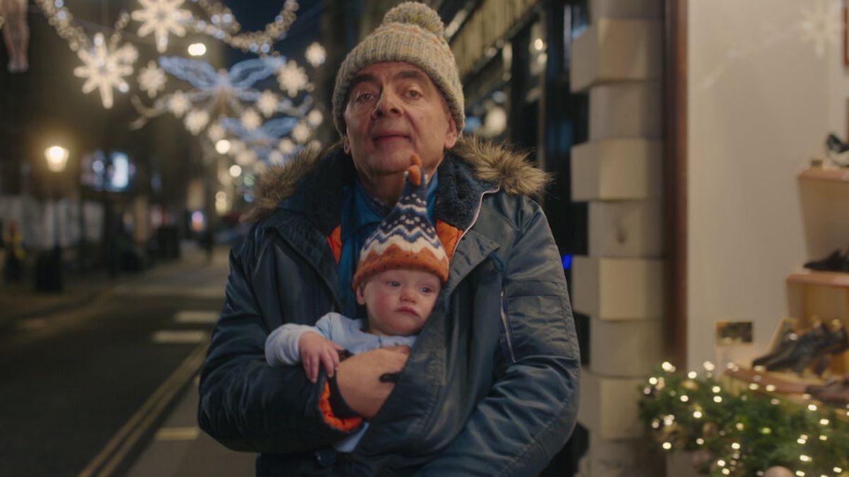 Rowan Atkinson returns with a new comedy series, Man vs Baby