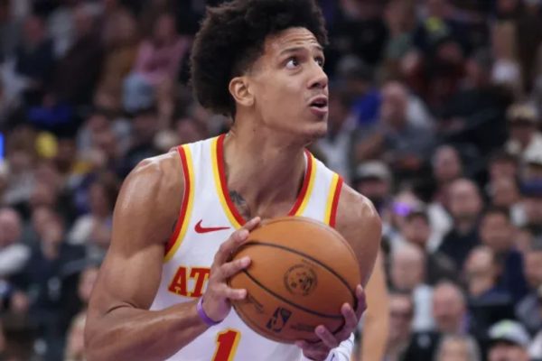 Jalen Johnson delivers historic performance as Hawks beat jazz