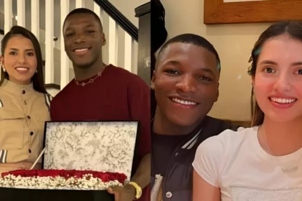 Chelsea’s midfield sensation Moises Caicedo continues to capture attention both on and off the pitch. The Ecuadorian star, who has become one of the Premier League’s standout performers, recently thrilled fans at Stamford Bridge with a stunning goal that left the crowd erupting in celebration. But while his footballing brilliance keeps him in the spotlight, Caicedo’s personal life — particularly his long-standing relationship with his girlfriend Paola Salazar — has also sparked admiration among fans who see the couple as the epitome of loyalty and love. Paola Salazar, 23, is a model and social media influencer from Santo Domingo, Ecuador. She first gained national recognition after being crowned Queen of the Carnival of the Americas in Ecuador’s Los Ríos province, a title that showcased both her beauty and grace. With over 114,000 followers on Instagram, Paola often shares glimpses of her elegant yet down-to-earth lifestyle, including moments with Moises and their daughter, Zoe. Despite being the partner of one of Britain’s highest-paid footballers, Paola has remained grounded and private, rarely courting media attention. Instead, she’s frequently seen quietly cheering from the stands at Chelsea matches, embodying a calm presence behind the scenes of Moises’s flourishing career. Their love story dates back to 2017, when Moises was still an ambitious teenager playing for Independiente del Valle in Ecuador. At the time, his football dreams were far from guaranteed, and financial struggles were a part of his daily reality. But Paola remained steadfast by his side, supporting him through uncertainty and long training days. When Caicedo made his big career leap to Brighton & Hove Albion in 2022, it marked the start of a new chapter — not just professionally but also personally, as the couple adapted to life in England together. Their bond only deepened, and in 2024, they welcomed their first child, a daughter named Zoe. Announcing her birth on Instagram, Moises wrote, “Welcome, my princess, my greatest motivation. Thank you to my life partner, Paola, for giving me this perfect gift.” Moises Caicedo’s own journey is equally inspiring. Born on November 2, 2001, in Santo Domingo, Ecuador, he was the youngest of ten siblings. His early years were shaped by determination and humility — playing barefoot on local pitches and training under the guidance of coach Ivqn Guerra, who helped him develop his skills and discipline. His rise from a small-town prodigy to one of the most expensive footballers in Britain has been nothing short of remarkable. Following his breakout success at Brighton, Chelsea secured his transfer in 2023 for a record-breaking £115 million, solidifying his status as one of the league’s most valuable midfielders. Through all the fame and pressure, Paola Salazar has remained his constant — a reminder of his roots and the steady love that began long before the bright lights of Stamford Bridge.