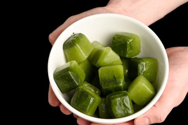 Green Tea Ice Cubes