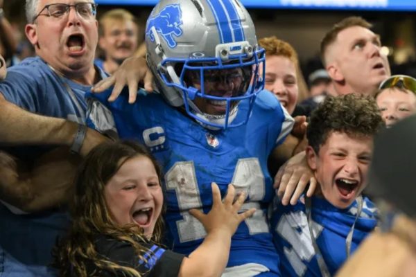 What channel is Lions vs. Giants on today?