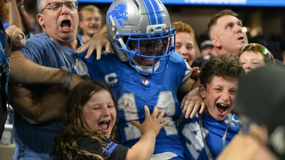 What channel is Lions vs. Giants on today?