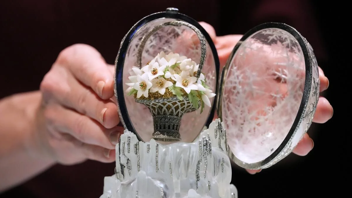 Fabergé’s ultra-rare Winter Egg heads to auction for more than £20 million