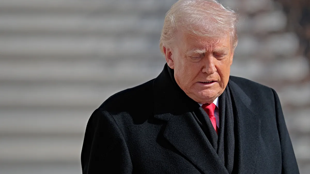 Donald Trump says leaving office will be a “very sad day”