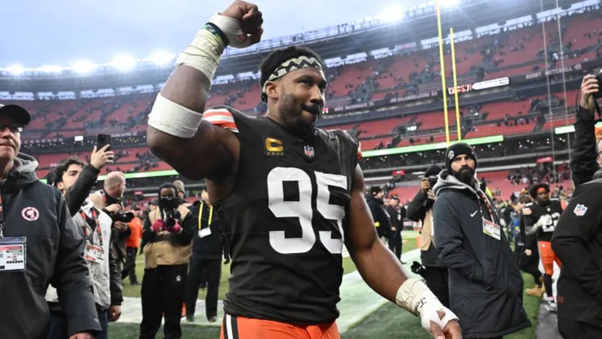 Myles Garrett earns fifth all pro selection after historic season