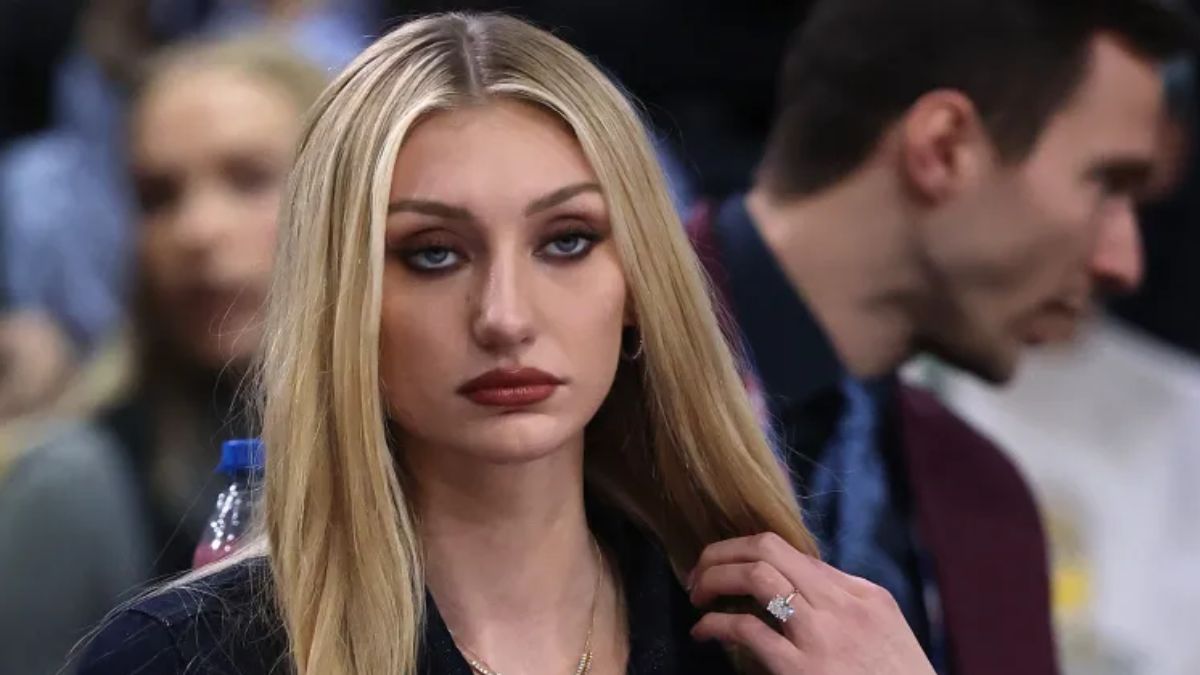 Cameron Brink stuns in pre-game tunnel outfit