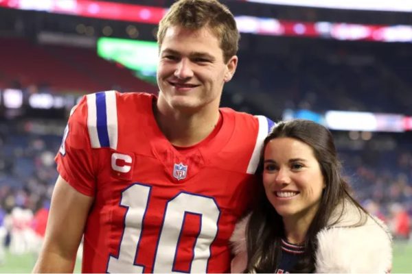 How did Drake Maye and Ann Michael’s love story start?