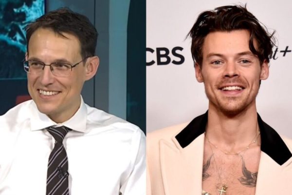 Steve Kornacki helps Harry Styles announce his 2026 world tour