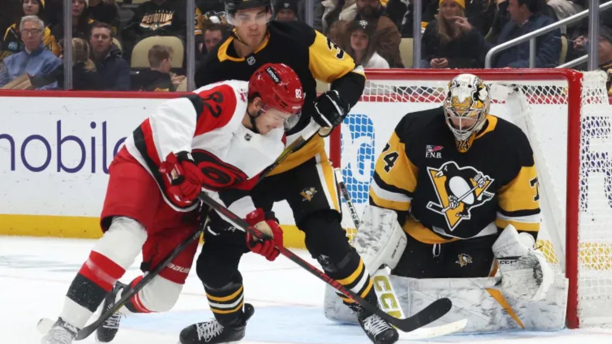 Carolina Hurricanes center Jesperi Kotkaniemi could be a trade candidate