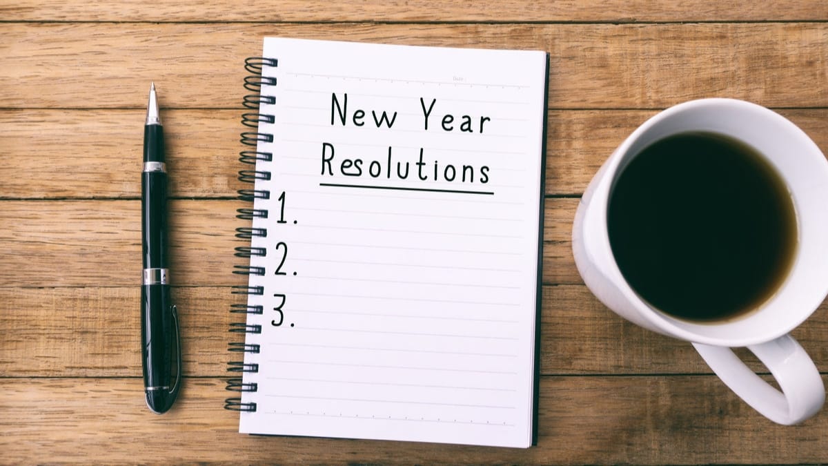 New Year resolutions