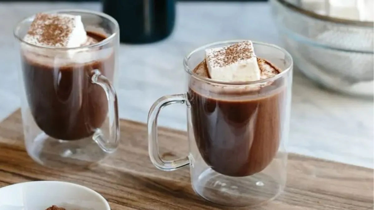 red wine hot chocolate