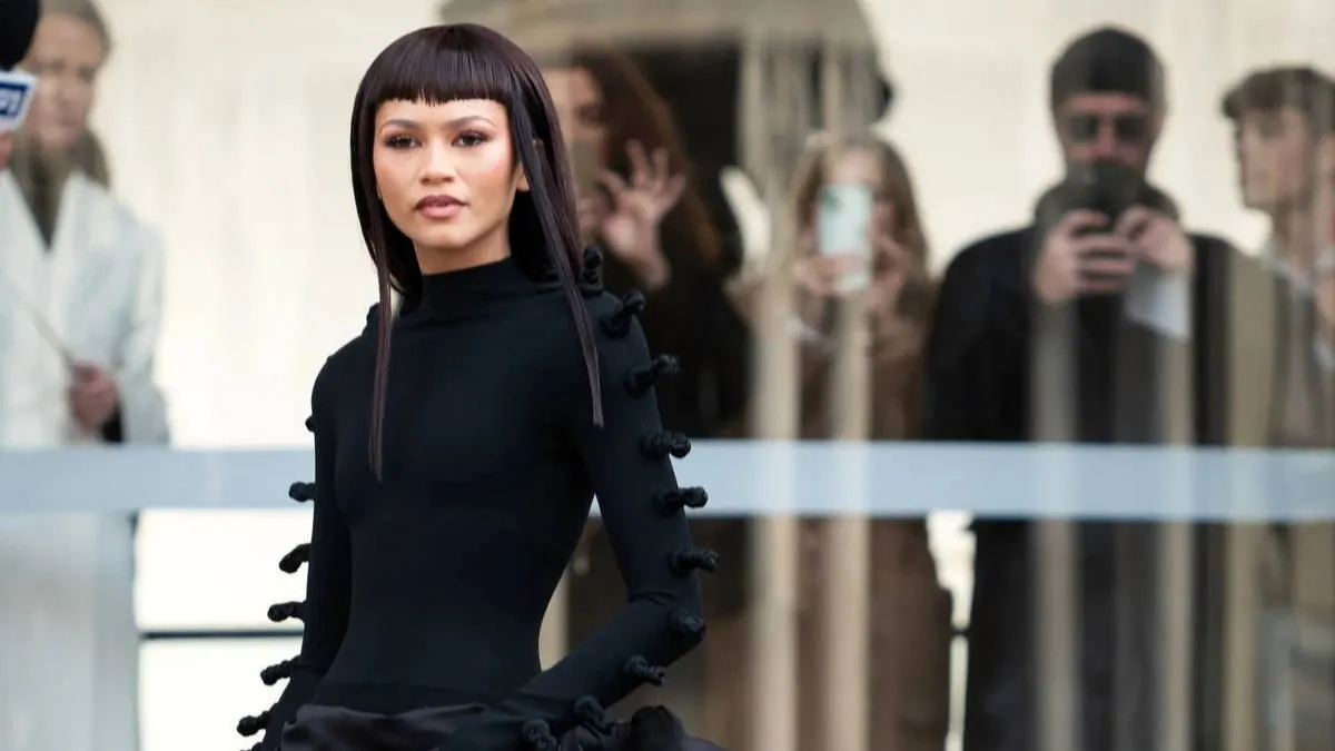 Zendaya at Paris Fashion Week