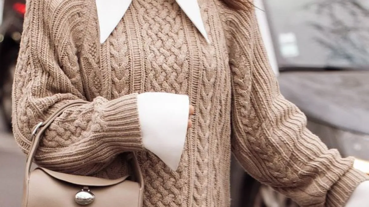 chunky sweater