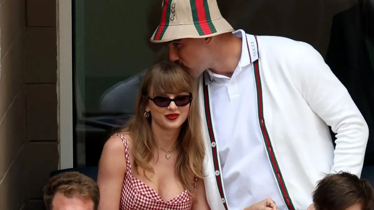 Taylor Swift and Travis Kelce